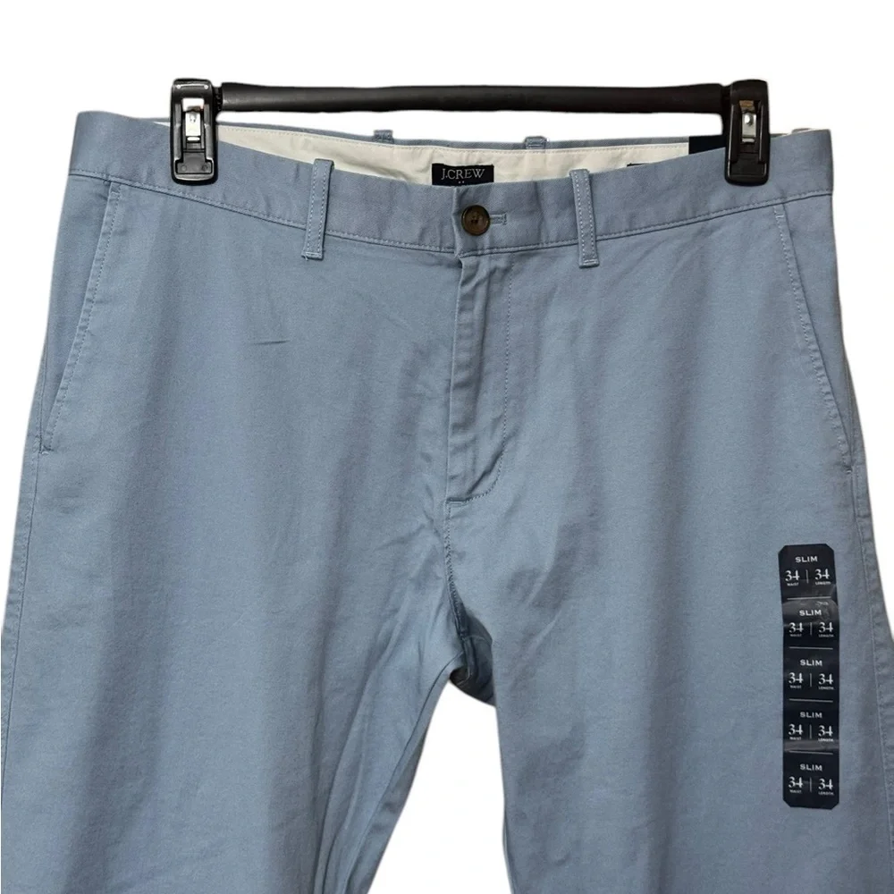 J Crew Slim Flex Chino Pants Size 34 x 34
